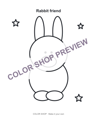 Inside Animal Friends: Rabbit friend