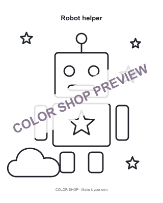 Inside Little Adventures: Robot helper