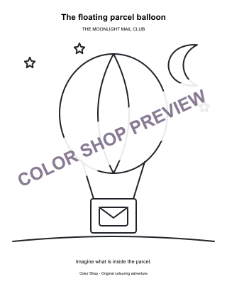 Preview: The floating parcel balloon