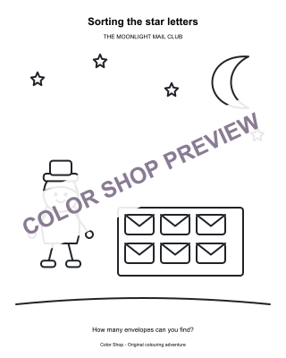 Inside The Moonlight Mail Club: Sorting the star letters