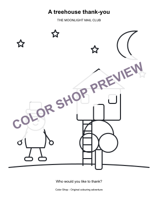 Preview: A treehouse thank-you
