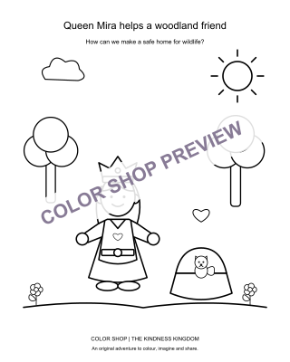 Preview: Queen Mira helps a woodland friend