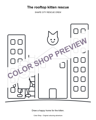 Inside Shape City Rescue Crew: The rooftop kitten rescue