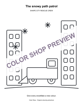 Preview: The snowy path patrol